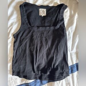 Chaps Black Sleeveless Top